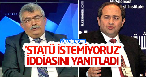 Zübeyir Aydar ‘statü istemiyoruz’ iddiasını yanıtladı