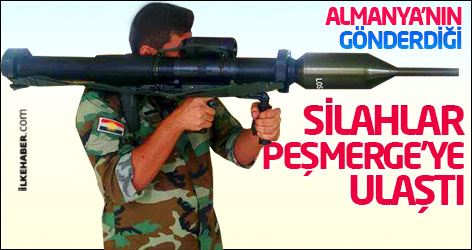 Almanya’nın gönderdiği yeni silahlar Peşmerge’ye ulaştı