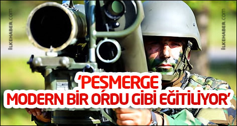 ‘Peşmerge modern bir ordu gibi eğitiliyor’