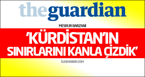 'Kürdistan’ın sınırlarını kanla çizdik'