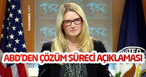 ABD’den çözüm süreci açıklaması