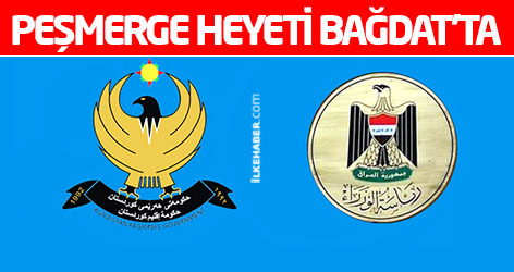 Peşmerge Bakanlığı heyeti Bağdat’ta