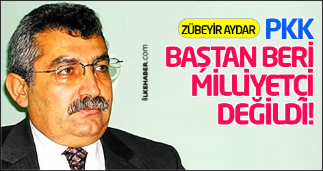 Zübeyir Aydar: PKK baştan beri milliyetçi değildi!