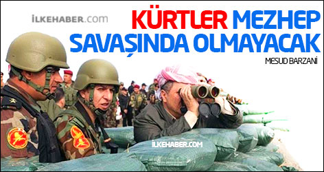 Barzani: Kürtler mezhep savaşında olmayacak