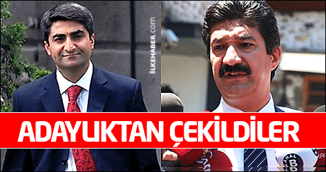 AK Parti'de iki isim adaylıktan çekildi