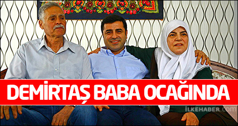 Selahattin Demirtaş ailesi ile aynı karede