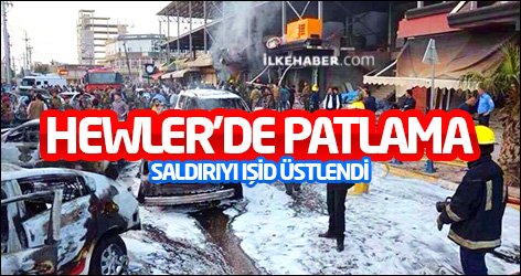 Hewler'de patlama: 3 ölü 5 yaralı