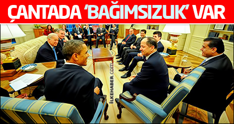 Barzani’nin çantasında ‘bağımsızlık’ var