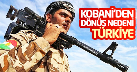 Peşmerge'nin Kobani'den dönüş nedeni: Türkiye