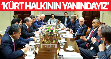 Obama: Kürt halkının yanındayız