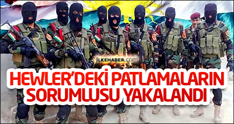 Hewler'deki patlamaların sorumlusu yakalandı