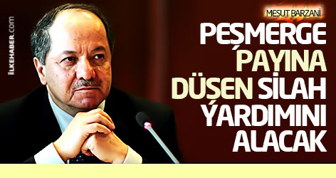 Barzani: Peşmerge payına düşen silah yardımını alacak