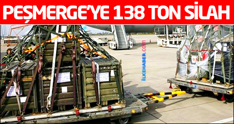 Almanya’dan Peşmerge’ye 138 ton silah yardımı