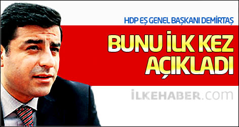 Demirtaş: Kobani olaylarından 1 gece önce Başbakan'la konuştum