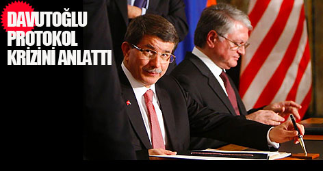 Davutoğlu protokol krizini anlattı