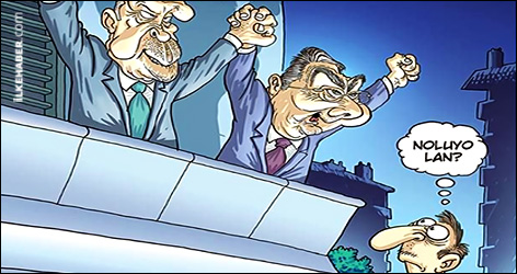 Penguen'in kapağında Erdoğan ve Baykal var...