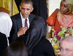 Obama'dan Beyaz Saray'da iftar