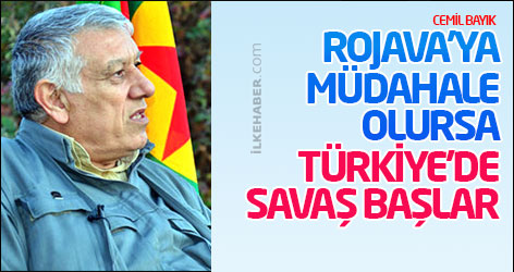 Bayık: Rojava’ya müdahale olursa Türkiye’de savaş başlar