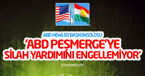 ‘ABD Peşmerge’ye silah yardımını engellemiyor’