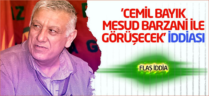 'Cemil Bayık, Mesud Barzani ile görüşecek' iddiası