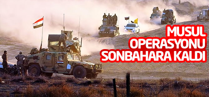 'Musul'u kurtarma operasyonu' sonbahara kaldı