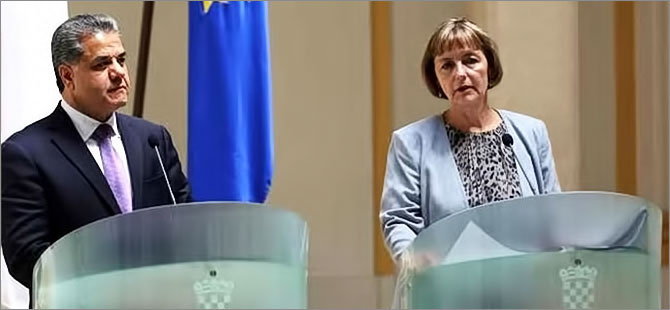 Hırvatistan: 'Kürdlere yardım dünyaya yardım demektir'