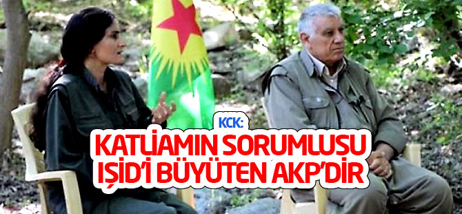KCK: Katliamın sorumlusu IŞİD’i büyüten AKP’dir