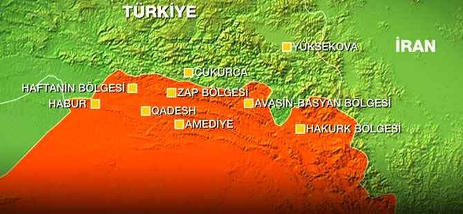 Türk jetleri PKK kamplarını vurdu