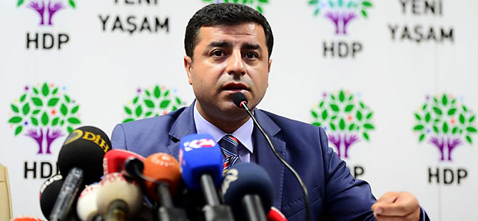 Demirtaş: Partimizi kapatma hazırlığı yapılıyor