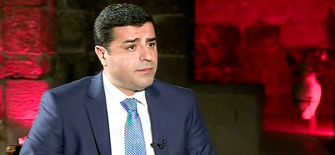 Demirtaş: Amaç erken seçimde HDP'yi vurmaktır