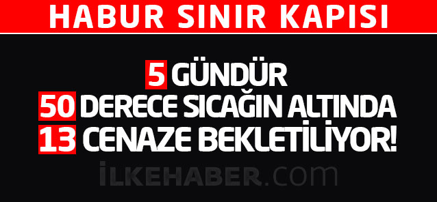 '5 gündür 50 derece sıcağın altında 13 cenaze bekletiliyor'