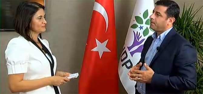 Demirtaş'a Öcalan'a rakip misiniz sorusu