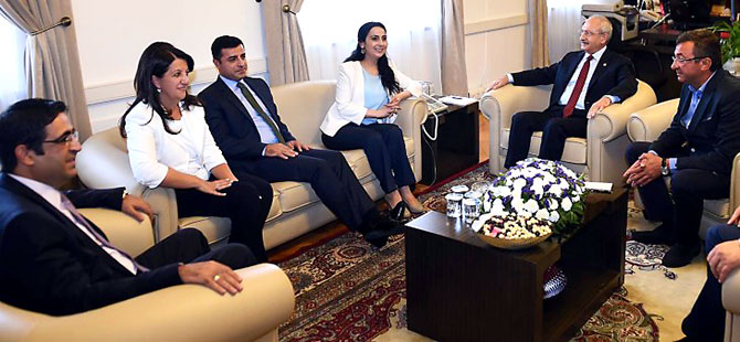 CHP ve HDP, ‘barış’ için bir araya geldi