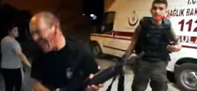 Özel harekatçılar gazetecilere saldırdı