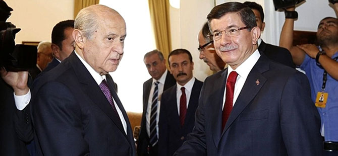 Davutoğlu, Bahçeli'ye üç teklifle gidecek