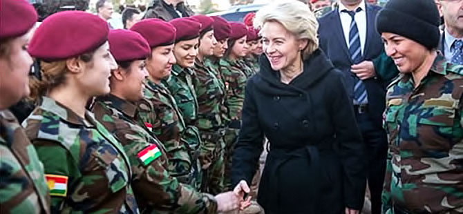 Almanya:  Kürtleri eğitmeye devam edeceğiz