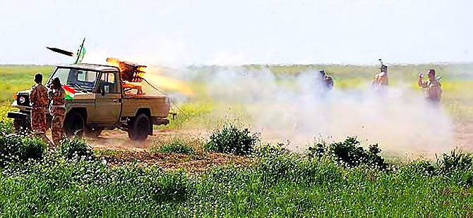 Peşmerge 'IŞİD’i Kerkük’ten çıkarma operasyonuna' başladı