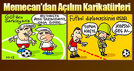 Memecan'dan Açılım Karikatürleri