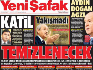 HDP’den Yeni Şafak hakkında suç duyurusu