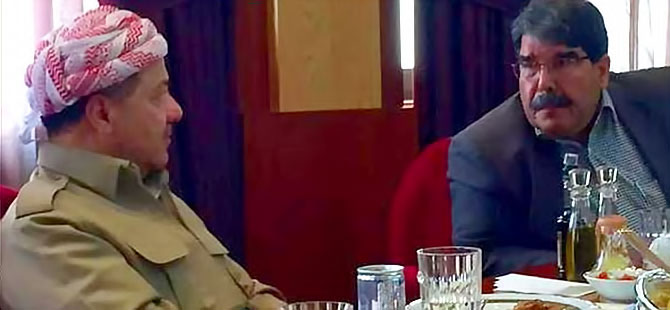 Salih Müslim Mesud Barzani ile görüştü