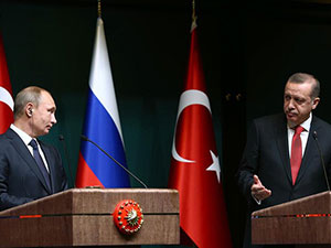 Erdoğan ve Putin'in gündemi Suriye