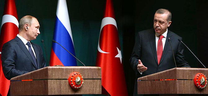 Erdoğan ve Putin'in gündemi Suriye
