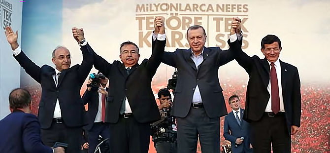 İki lider tek mesaj: 'HDP’yi baraj altında bırakın'