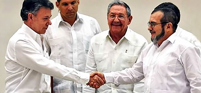 51 yıl sonra gelen barış: Kolombiya ile FARC el sıkıştı