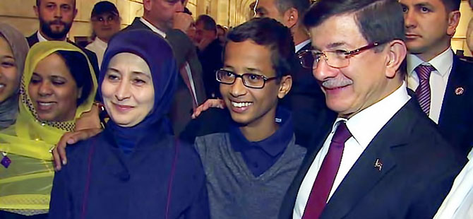 Davutoğlu, Ahmed Muhammed ile görüştü