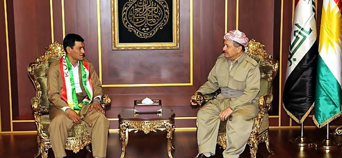 Barzani Alan Kurdî’nin babası ile görüştü
