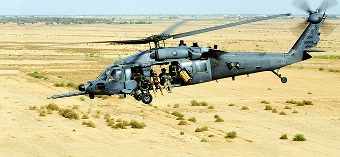 Amerikan uçakları Diyarbakır'da