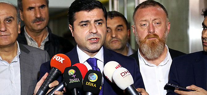 Demirtaş'tan Davutoğlu'na çok sert yanıt
