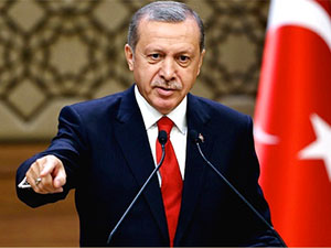 Erdoğan: Ey Amerika, bizimle misiniz yoksa PYD ve YPG ile mi?