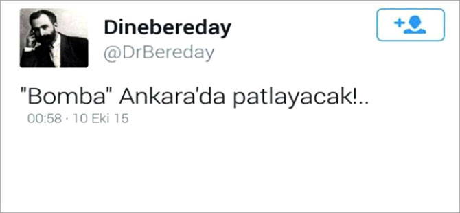 @DrBereday: 'MİT elemanı diyenler ya ispat etsin ya da haberini düzeltsin'